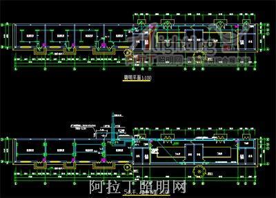 柴油发电机房照明及消防设计图